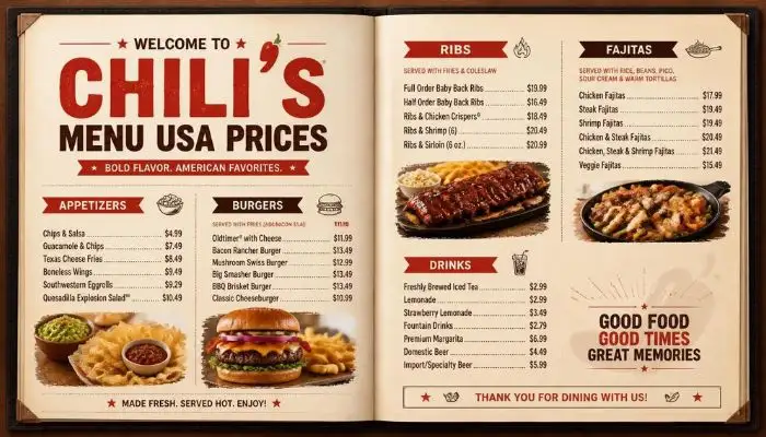 Chili’s Menu