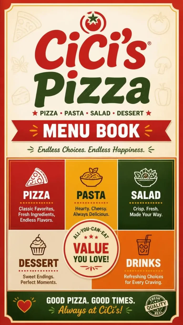 CiCi’s Pizza Menu