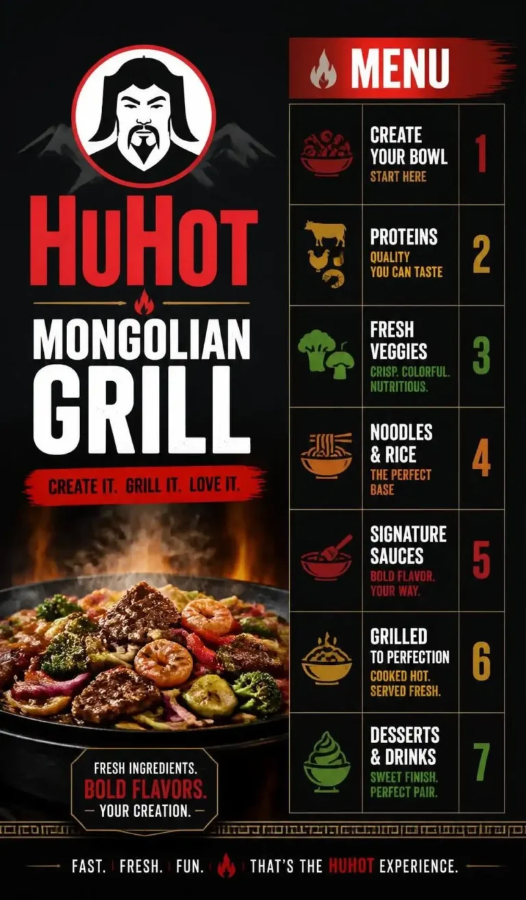 HuHot Mongolian Grill Menu USA Prices & Calories 2026 2 HuHot Mongolian Grill Menu