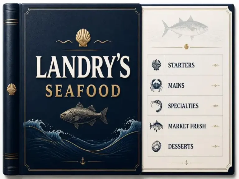 Landry's Seafood Menu