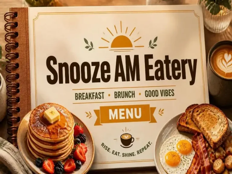 Snooze AM Eatery Menu