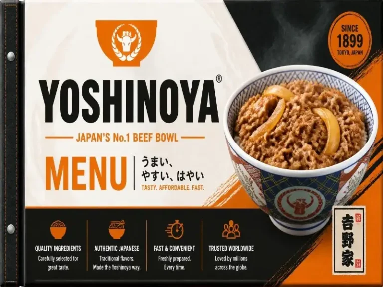 Yoshinoya Menu