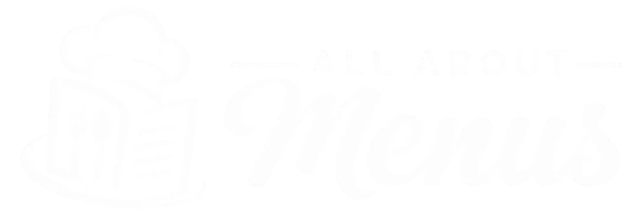 all about menus